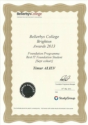 Best student certificate
