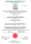 Diploma Cerificate