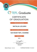 TEFL Certificate