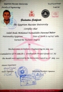 Сертификат бакалавра