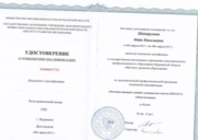 Сертификат эксперта ОГЭ