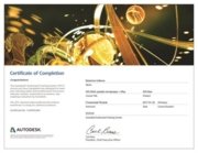 Международный сертификат об изучении программы 3DMax