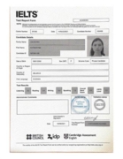 Certificate  IELTS - Katsiaryna Valochka