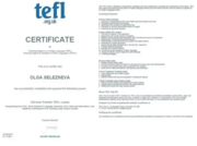 Сертификат TEFL