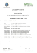 Course Transcript