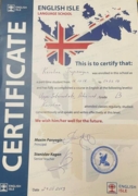 Сертификат подтверждённого уровня