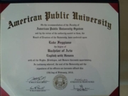 B.A. English with Honors