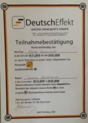 Удостоверение (Deutschkurs (A1).