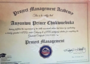 Сертификат. Graduate certificate in project management professional