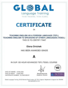 Международный сертификат TEFL - преподавание английского языка как иностранного