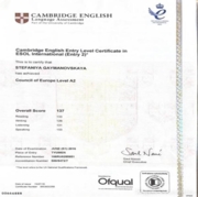 Cambridge English Entry Level Certificate in ESOL International (Entry 2)