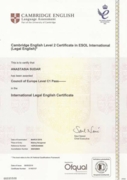 ILEC (International Legal English Certificate)