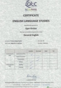 Сертификат об уровне языка