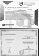 Сертификат и удостоверение