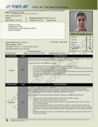 Сертификат TOEFL