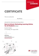 Advanced Learning: Motivating Learning Online for all Students by MacMillan Education