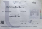 Сертификат CILS