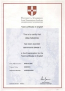 FCE - First Certificate in English