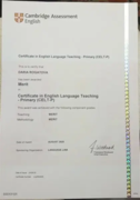 Certificate in English Language Teaching - Primary