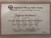 TEFL Certificate in Teaching English to Speakers of other languages
