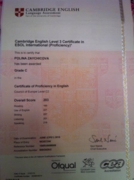 Cambridge Certificate of Proficiency in English - C2 (CPE)