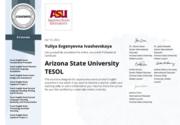 TESOL Certificate