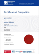 Сертификат LSI, Кембридж, Великобритания
