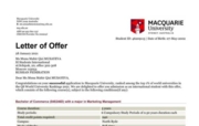 Macquarie University Enrolment