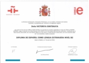 Международный сертификат DELE В2