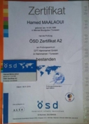 OSD Zertifikat A2
