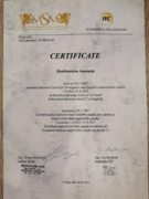 Сертификат обучения в Чехии