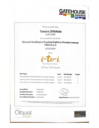 TEFL Certificate