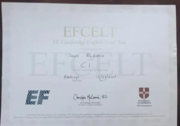 Сертификат уровня английского языка C1