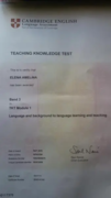 Кембриджский сертификат ТКТ