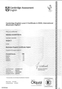 BEC Certificate C1