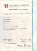 Сертификат САЕ