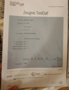 Сертификат TestDAF