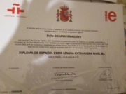 Diploma de Espanol como lengua extranjera nivel B1