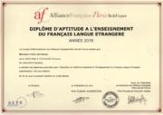 Диплом преподавателя французского языка как иностранного