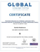 Certificate TEFL/TESOL