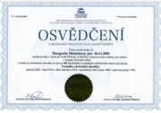 Сертификат об уровне чешского языка B2