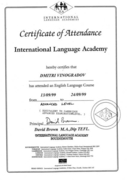 ILA certificate
