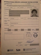 IELTS Certificate