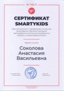 Сертификат «Курс Ментальной Арифметики»
