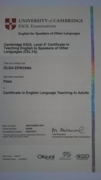 Кембриджский сертификат по преподаванию английского CELTA