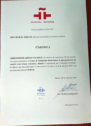 Сертификат Института Сервантеса