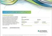 Сертификат Autodesk 3ds Max Certified User (ACU)