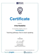 Teaching pathways: How to teach speaking
