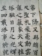 Образец каллиграфии у китайского мастера У Шипина