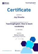How to teach grammar BBC certificate